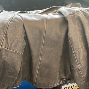 XXL mens leather jacket